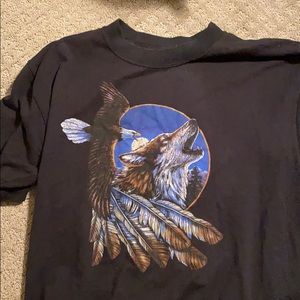 vintage wolf shirt